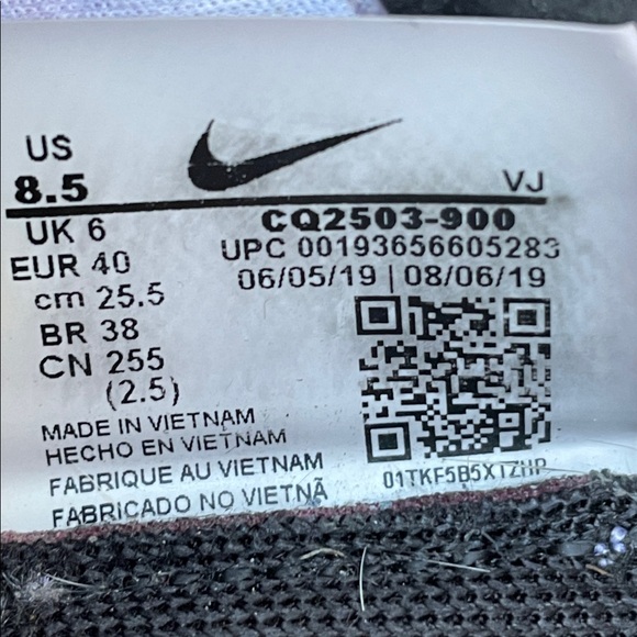 Nike Air Max Dia Multi-Color Sneakers Size 8.5 - Picture 10 of 14